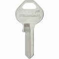 Hillman Padlock Universal Key Blank Single, 10PK 86142